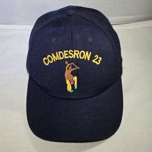 The Corps Comdesron Hat 23 Logo Navy Blue Baseball Cap Hat The Corp‎ Made In USA